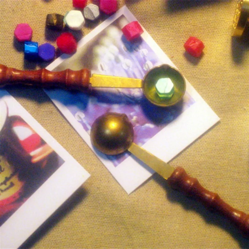 Восковая деревянная ложка для расплавления краски из нержавеющей стали