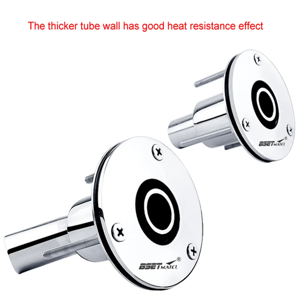 

Stainless Steel 316 Thru Hull Exhaust Skin Fitting Tube Pipe Socket Hardware Air Diesel Heater For Boat Marine Car Truc