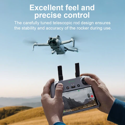 Джойстики с дистанционным управлением для DJI Air 3 RC 2/RC из алюминиевого сплава для DJI Mini 3 Pro/Mini 3/Mavic 3 Pro/Mini 4 Pro, аксессуары для дронов