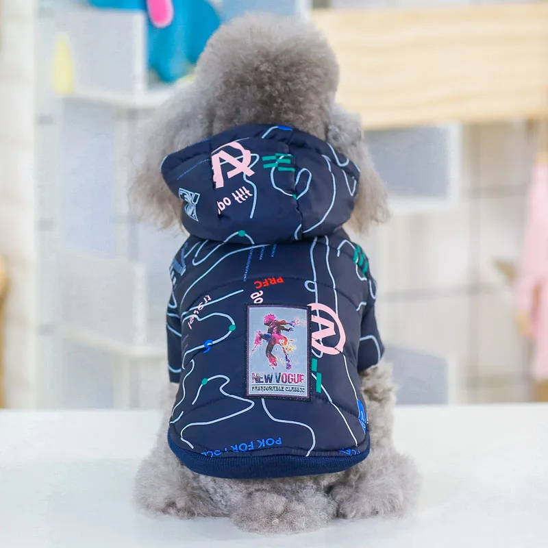 

Warm and Stylish Pet Dog Winter Coat - The Perfect Small Dog Clothes for Your Beloved Puppy Stay Cozy with our Premium Warm Dog