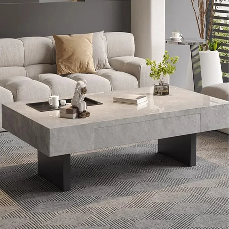 Недорогой кофейный столик в скандинавском стиле многофункциональный