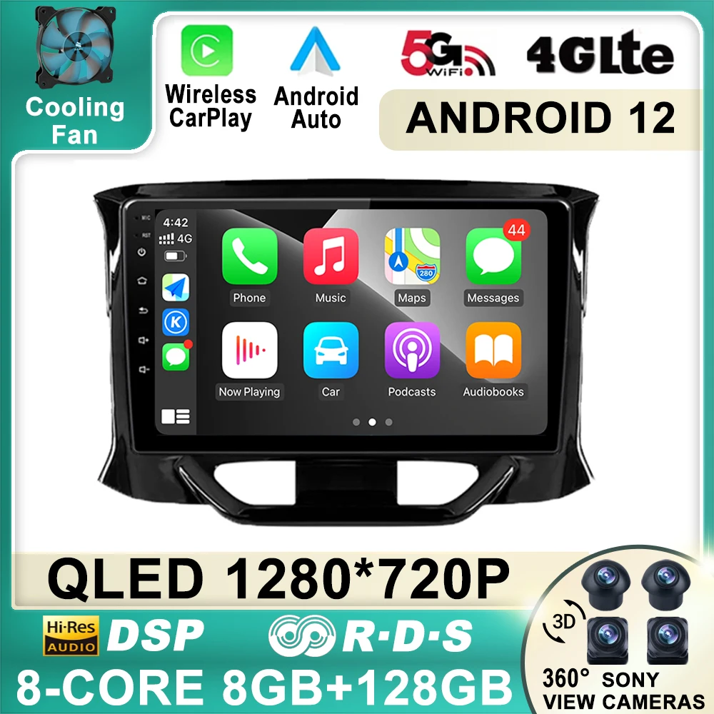 

Автомагнитола 2 Din на Android 12 для LADA X Ray Xray 2015 - 2019