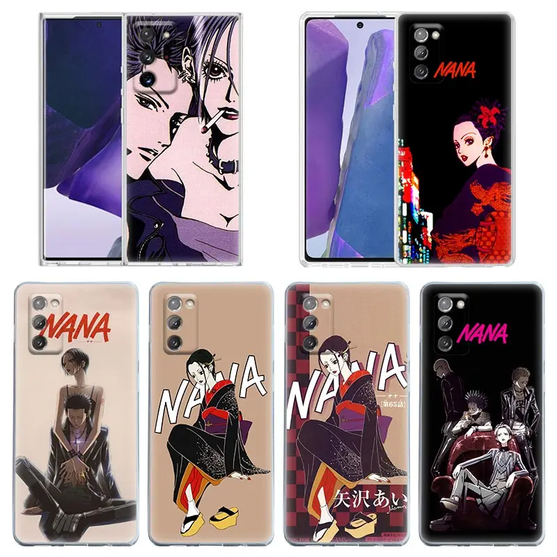 

Case For Samsung Galaxy Note 20 Ultra 5G 10 Lite Plus 8 9 A70 A50 A01 A02 A30 Clear Cases Cover NaNa Osaki Anime Ren Honjo Manga