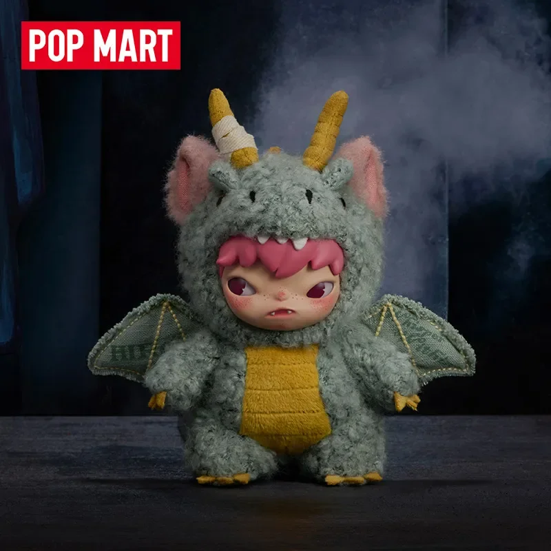 Фото POP MART Hirono Mist Walker Series: Плюшевая кукла-подвеска, оригинальная таинственная коробка (слепая коробка), игрушка-сюрприз, милая аниме-фигурка №3