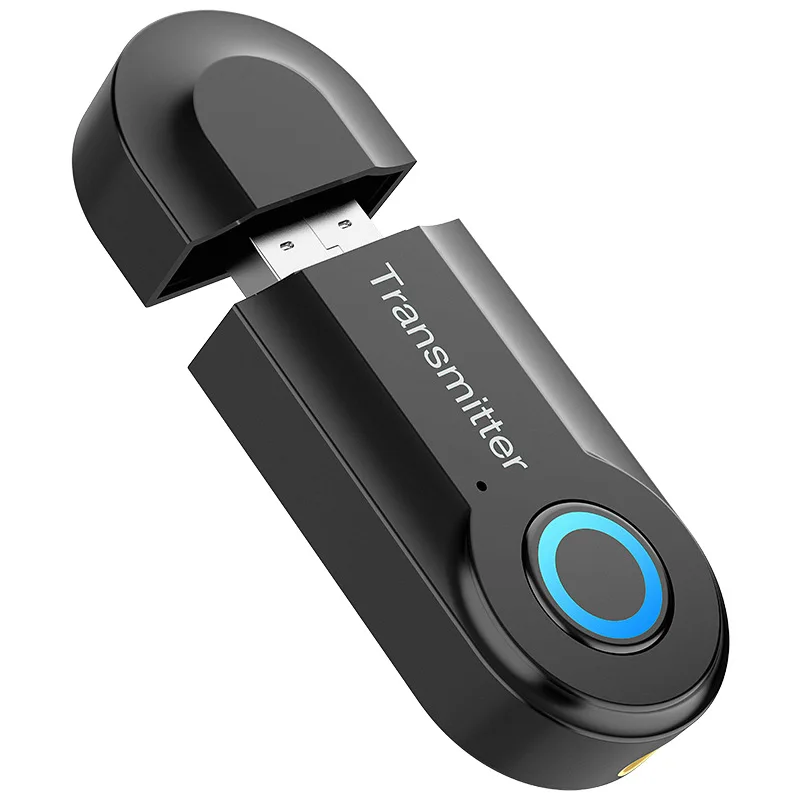 

3.5 mm Jack Stereo Music Transmitter AUX Bluetooth Audio Transmitter Receiver for TV PC MP3 Player Adapter