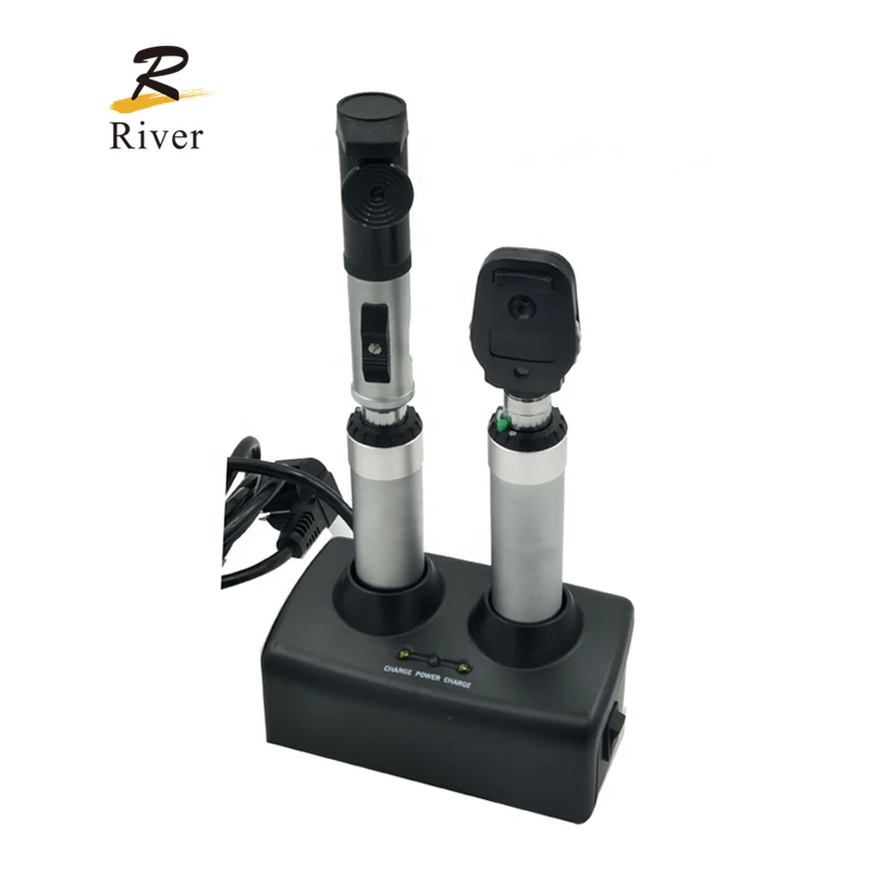 

China Ophthalmic Equipment Lower Price YZ24B+YZ11D set Ophthalmoscope and Retinoscope set