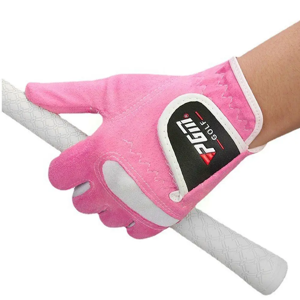 

Pgm Brand New Golf Gloves 1 Pair Outdoor Sports Elastic 17/18/19/20/21 Women Sport Slip Breathable Gloves Cloth Microfiber E3x3