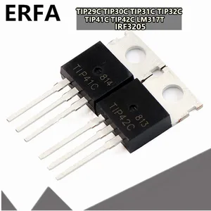 10pcs TIP29C TIP30C TIP31C TIP32C TIP41C TIP42C LM317T IRF3205 Transistor TO-220 TO220 TIP31 TIP32 TIP41 TIP42 LM317 IRF3205PBF