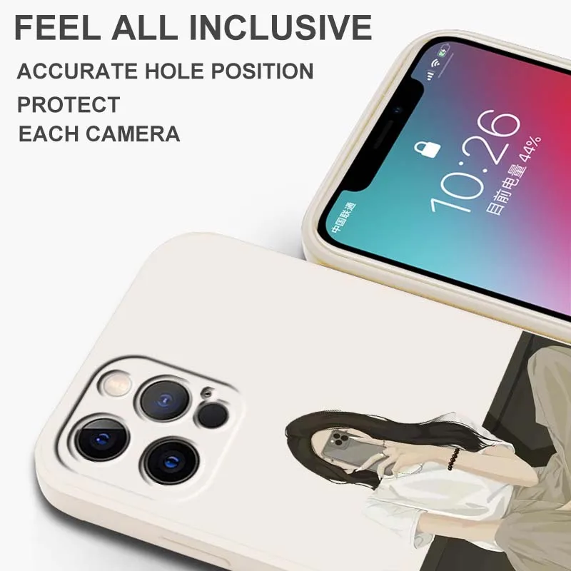 Чехол с изображением женщины, делающей селфи, для Apple IPhone 11 8 7 6 6S SE X XS XR Max Plus, мягкий чехол для телефона (art.: 3920db3b80494) - 3920db3b80494