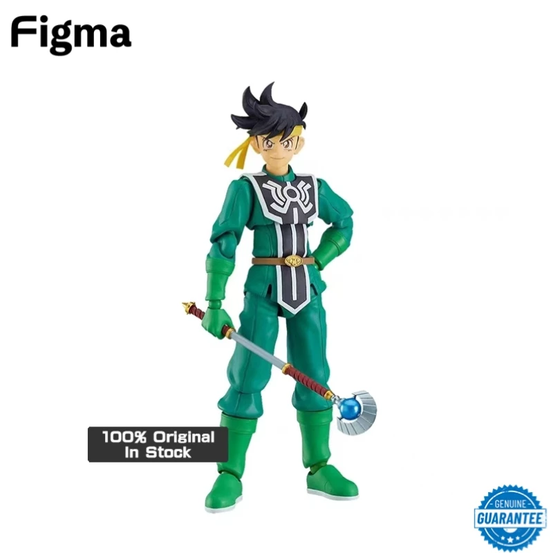 100% Подлинная фабрика Max Figma Dragon Quest Приключения дай поп 15 см Коллекционная модель экшн-фигурки куклы игрушки подарки Декор