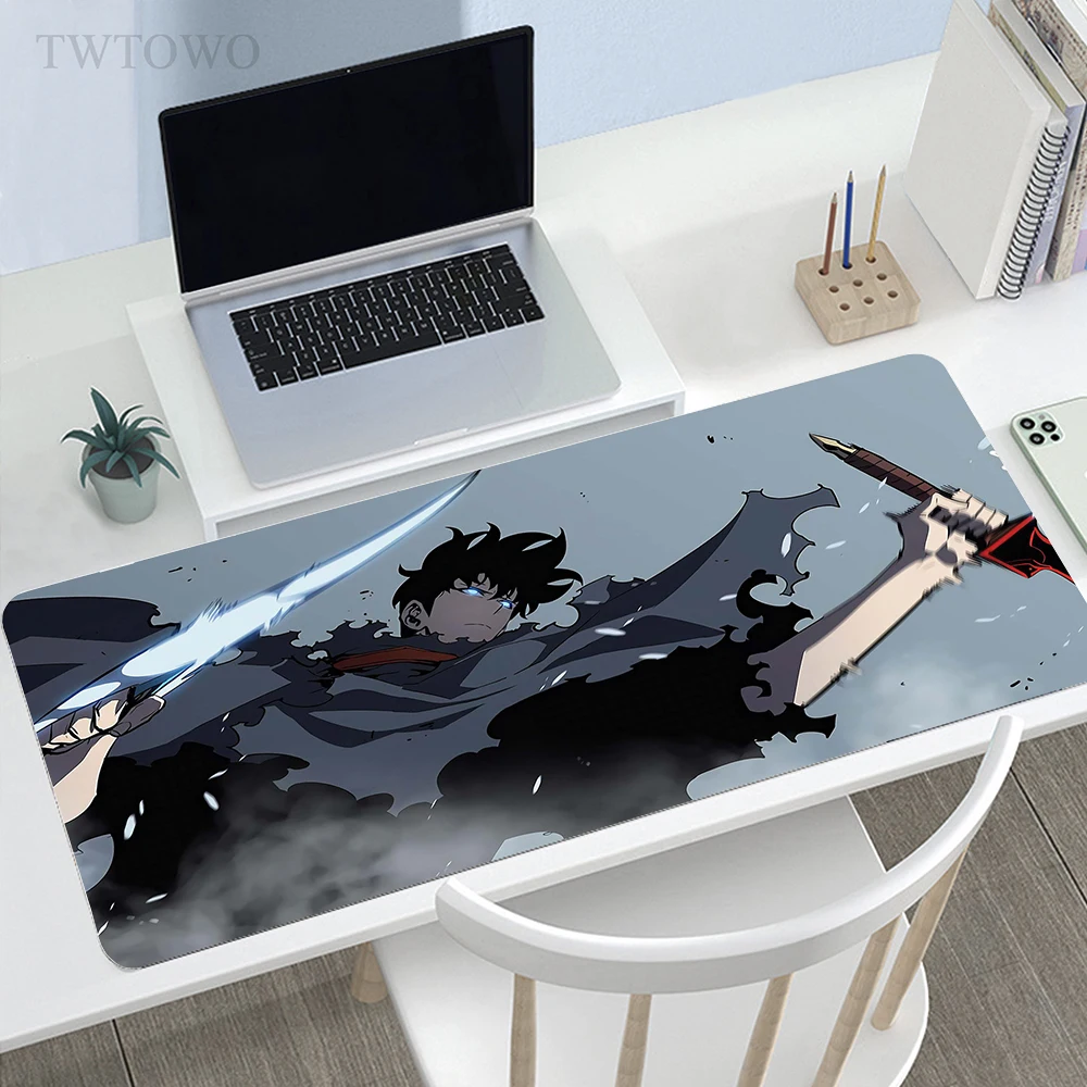 

Anime Solo Leveling Mousepad Custom New Large HD MousePads keyboard pad Office Laptop Carpet Gamer Desktop Mouse Pad Mice Pad