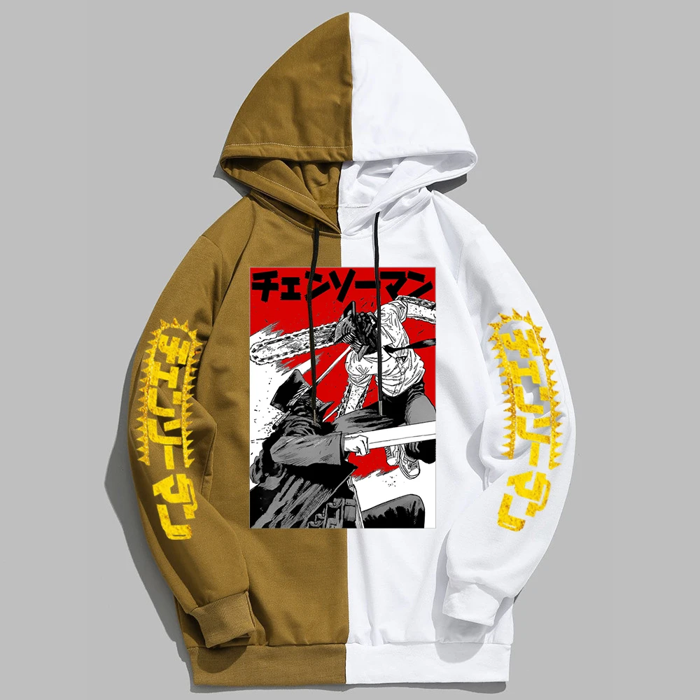 

Chainsaw Man Anime Hoodies Fashion Hot Anime Manga Men/Women Long Sleeve Sweatshirt 2022 for Teens Chainsaw Man Anime Hoddie