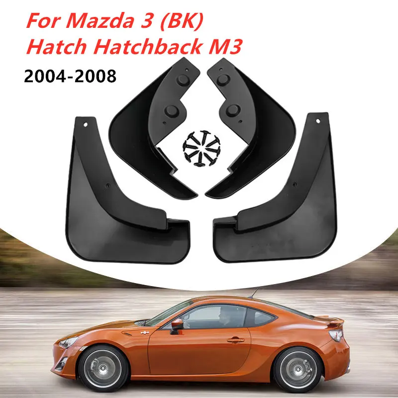 

Брызговики для Mazda 3 (BK) хэтчбек M3 2004 2005 2006 2007 2008