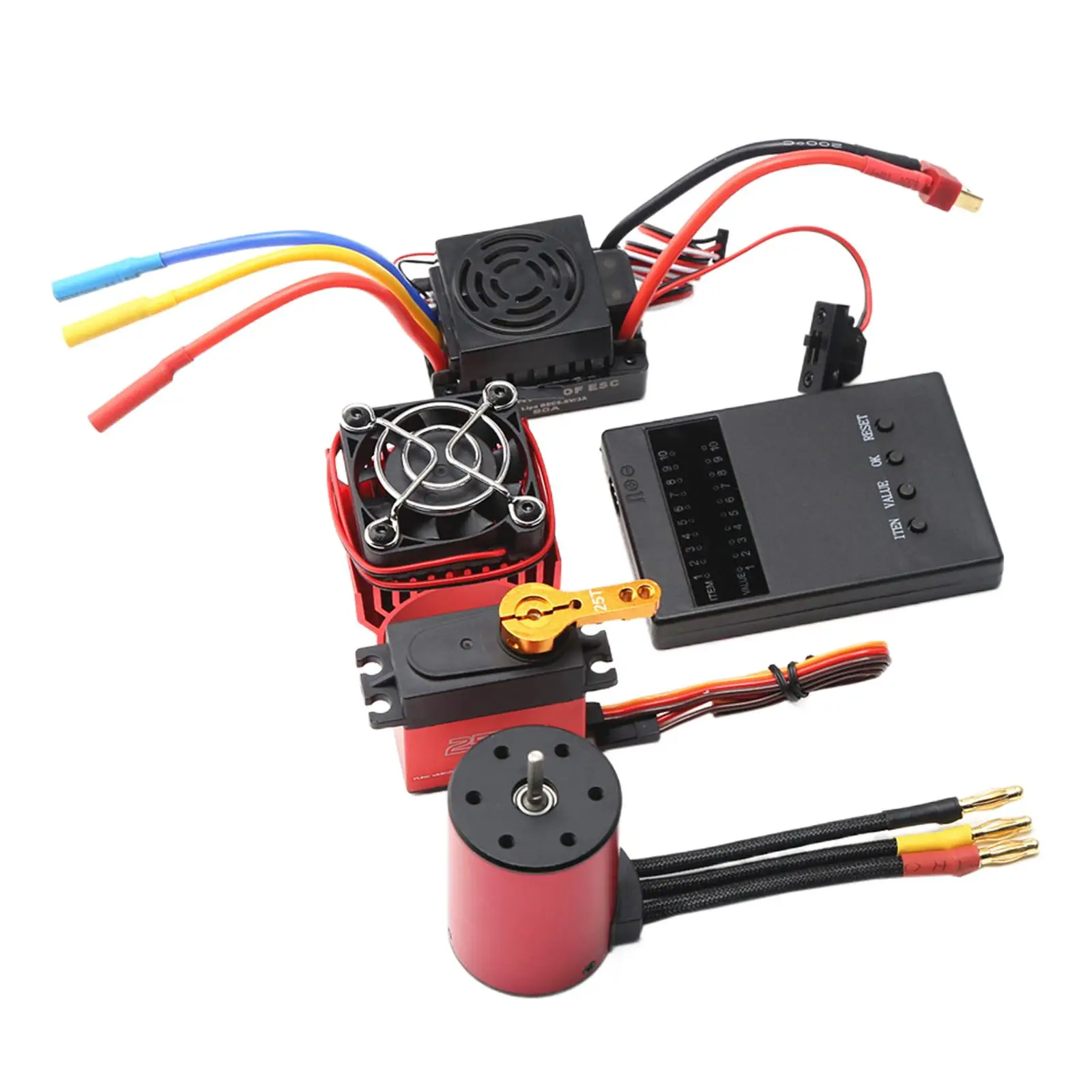 

Waterproof Sensorless Kits for S3650 RC Road Vehicle RC Car Pare Parts