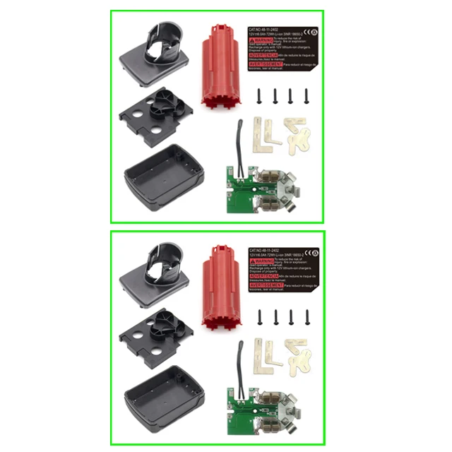 

Пластиковый корпус для аккумулятора Milwaukee 48-11-2411