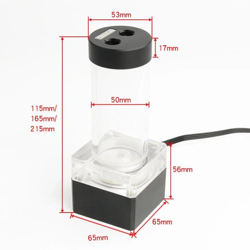 FREEZEMOD AIO водяной насос и резервуар со встроенным напряжением 24 В расход 480 л для