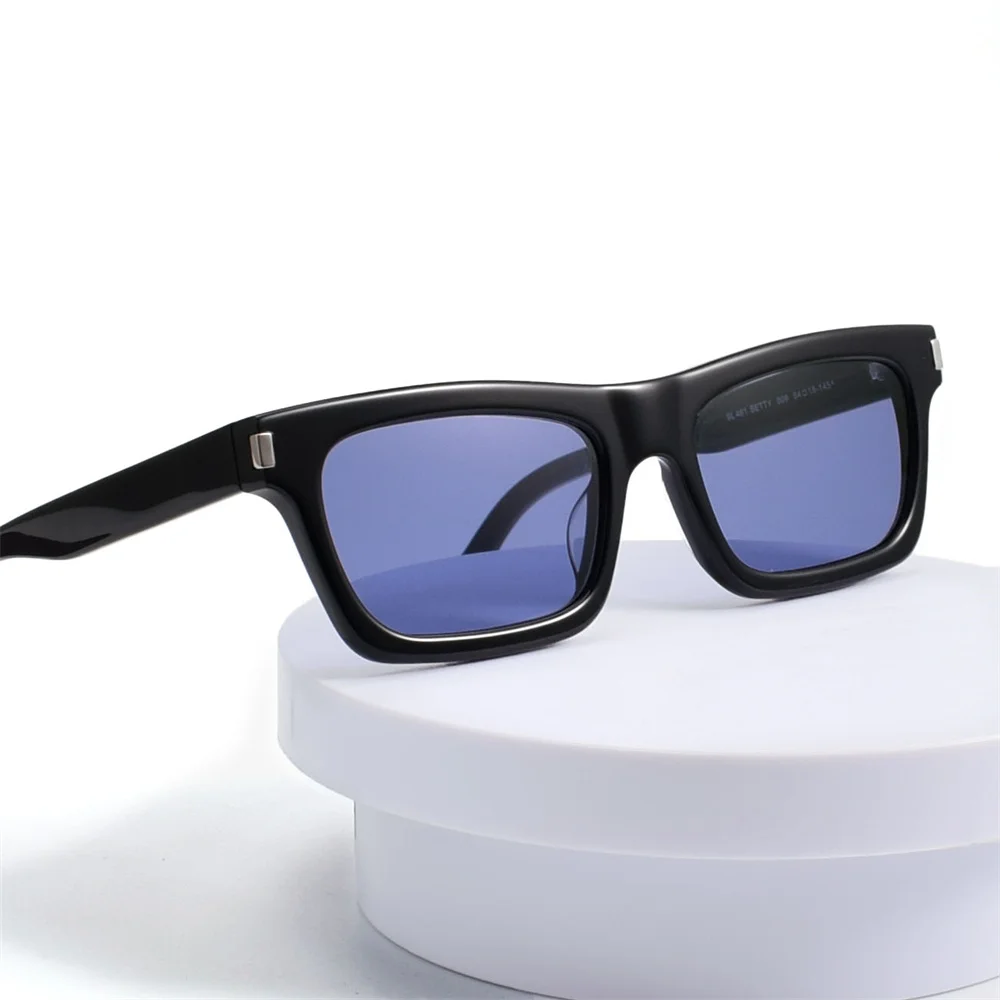 Новые роскошные мужские и женские квадратные модные солнцезащитные очки из