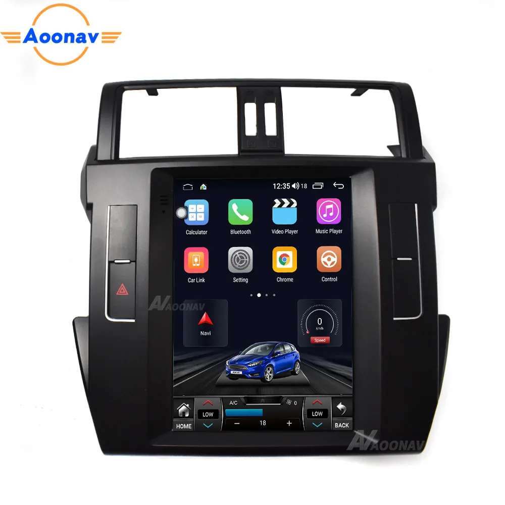 

Автомобильный радиоприемник 2DIN, Android 10,0, 4G, LTE, 6 + 128 ГБ, для Toyota LAND CRUISER PRADO 150, 2013, 2014-2017, экран Тесла, мультимедийный плеер