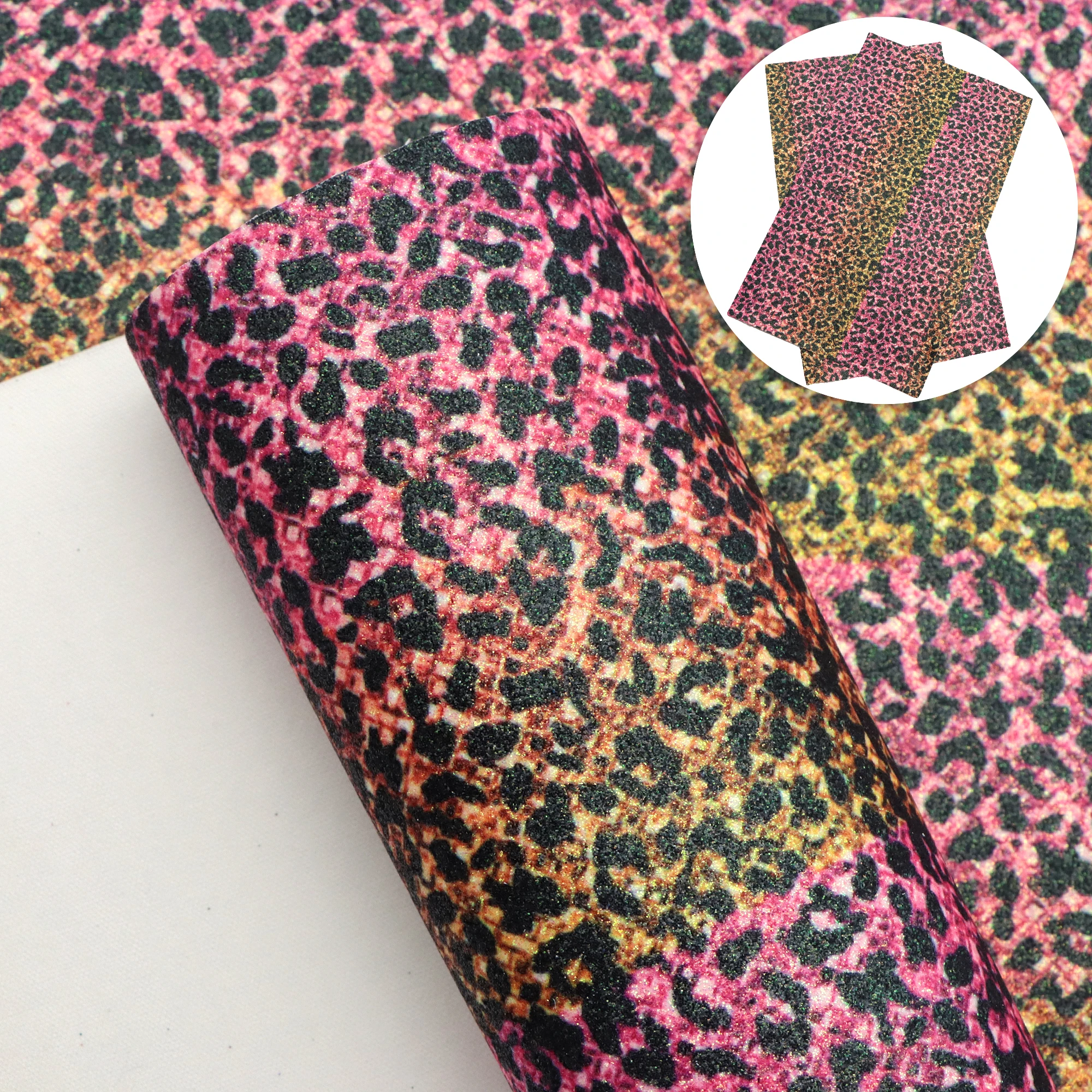 20*33 см рисунок животных фруктов искусственная кожа простыни для бантов сделай