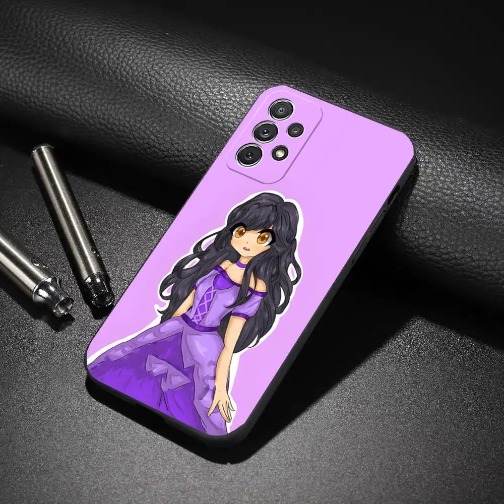 A-Aphmau Meow Anime-S Phone Case For Samsung Galaxy S25 S24 S23 S22 S21 FE A55 A54 A53 A52 A34 A32 A33 Cover