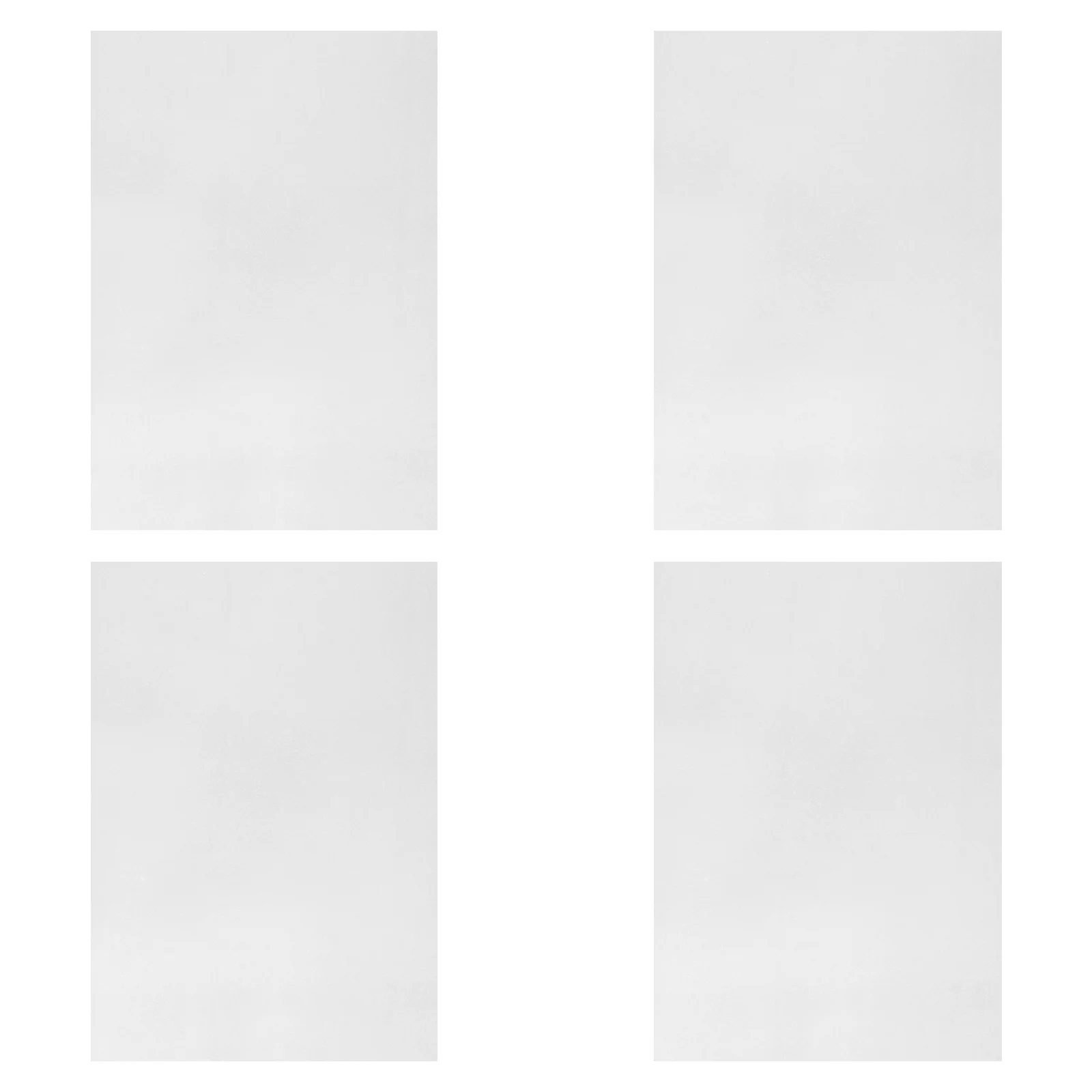 

4 Pcs Frosted Shrink Sheets Craft Kids Kids Craft Shrink Key Chains Shrinky Sheets Shrink Films Paper Kids Sheets