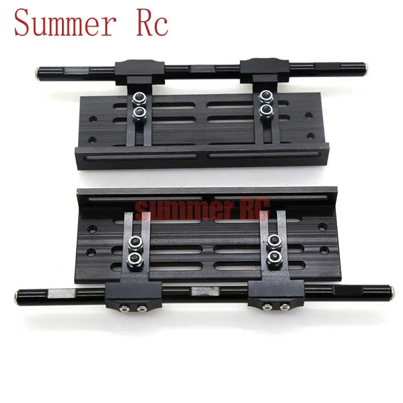 

Summer Rc 2PCS Rock Sliders Metal Pedal for 1:10 RC Crawler Car Axial SCX10 90046 Traxxas TRX4 Upgrade Parts