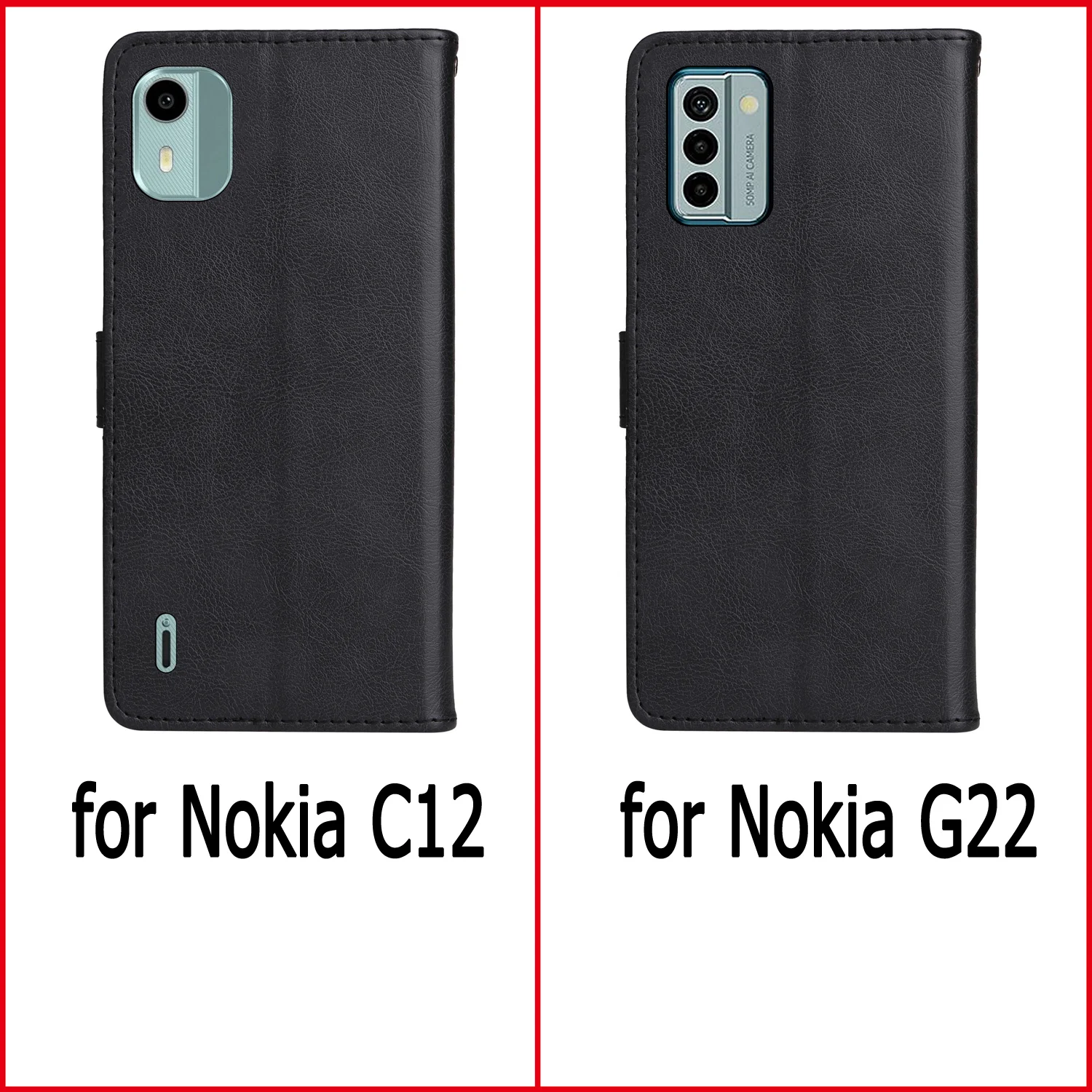 Чехол для Nokia G22 чехол C12 с откидной крышкой чехлы мобильных телефонов сумки Sunjolly