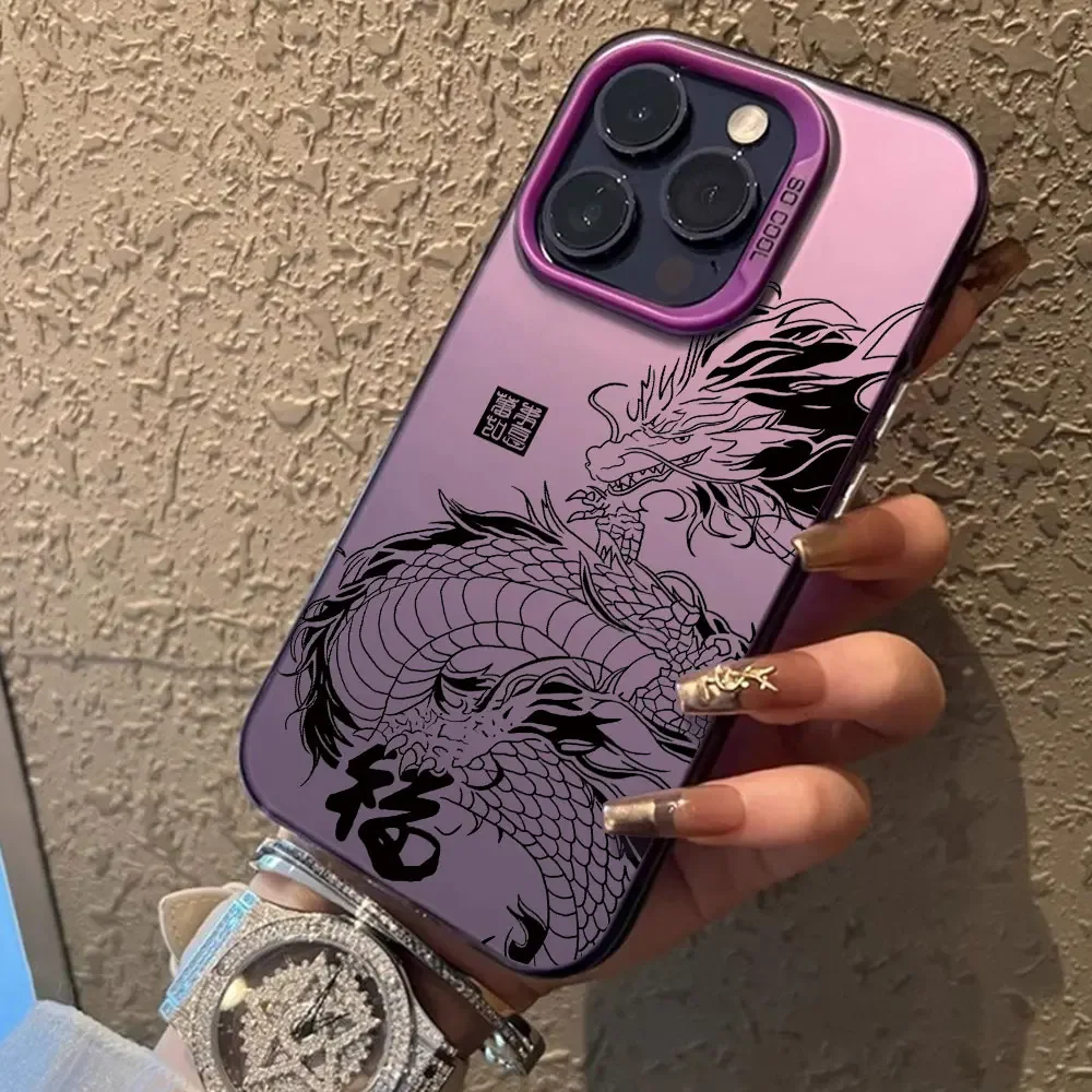 Роскошный чехол с драконом для Infinix Hot 30 30i 30Play 40 Pro 40i 9 10 11Play 10S 10Lite 10T защитные