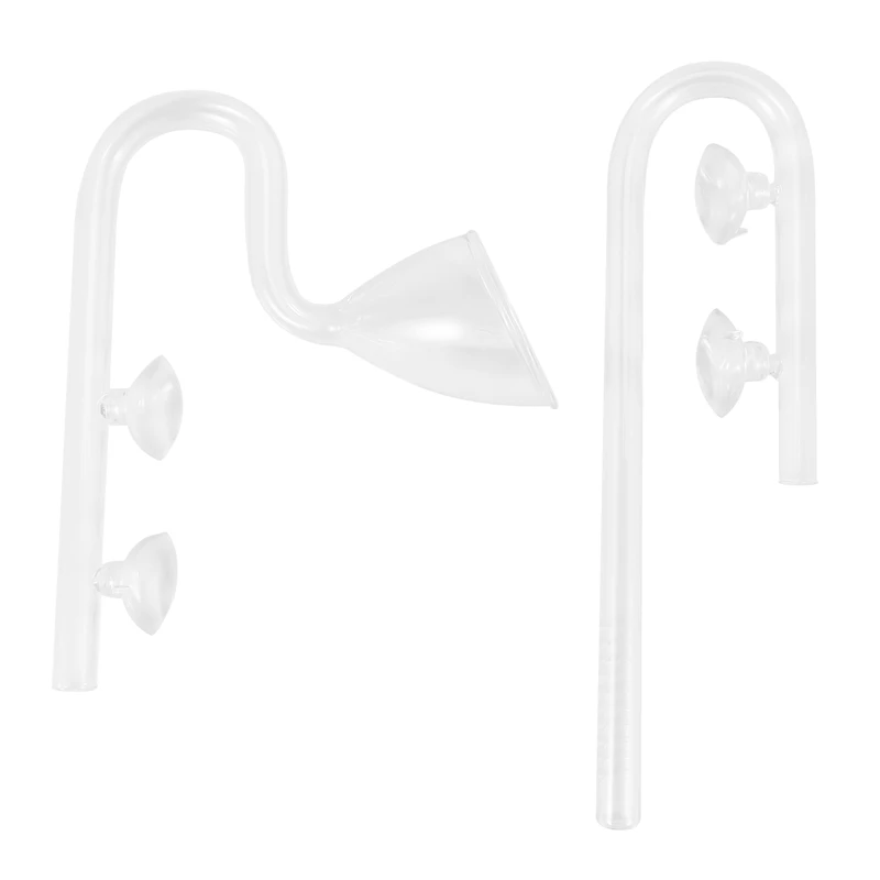 

Стеклянная трубка для аквариума с заливным и заливным потоком, трубка 13 мм + присоска