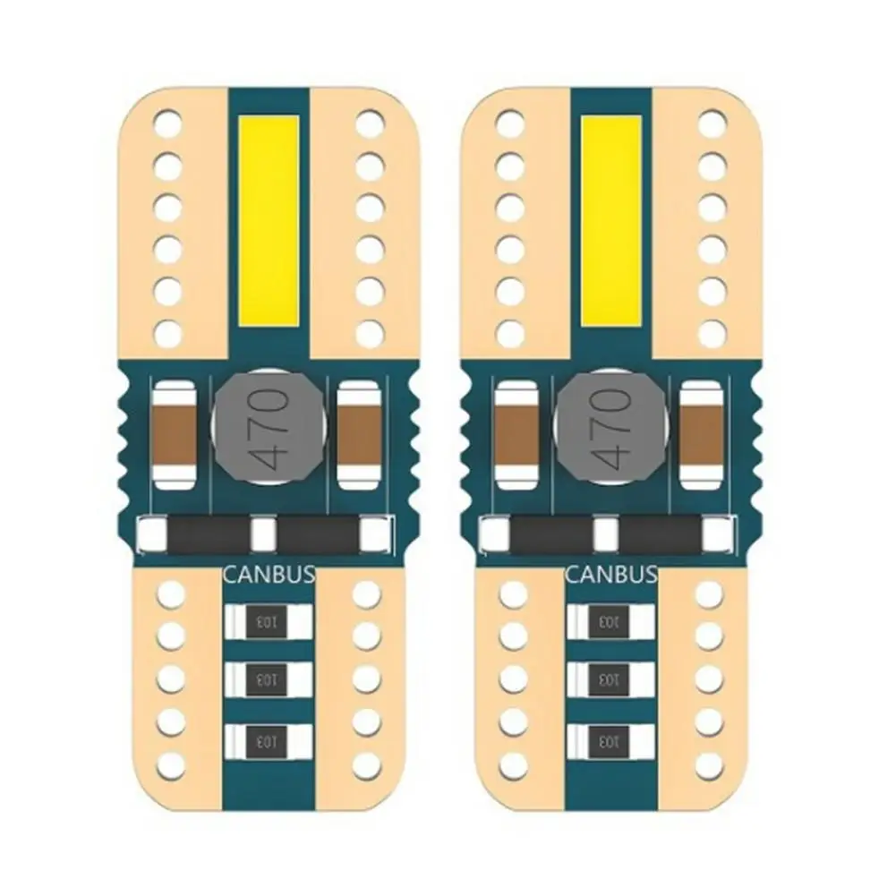 

Turn Signal 10 Pcs Width Light Fast Response Time 7020 Chip Model White