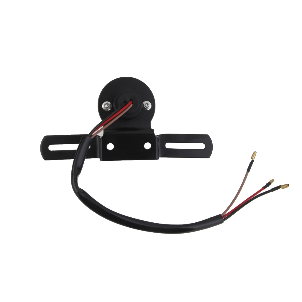 Лампа стоп-сигнала заднего тормоза мотоцикла для кафе Racer Chopper красная