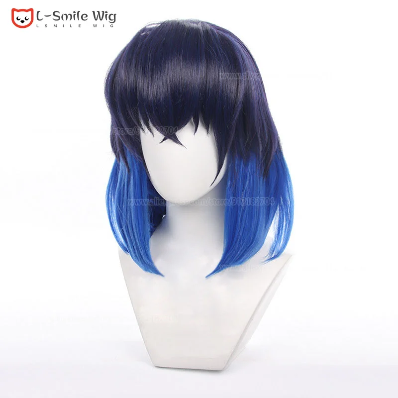 Парик для косплея киметасу из аниме рассекающий демонов термостойкие волосы