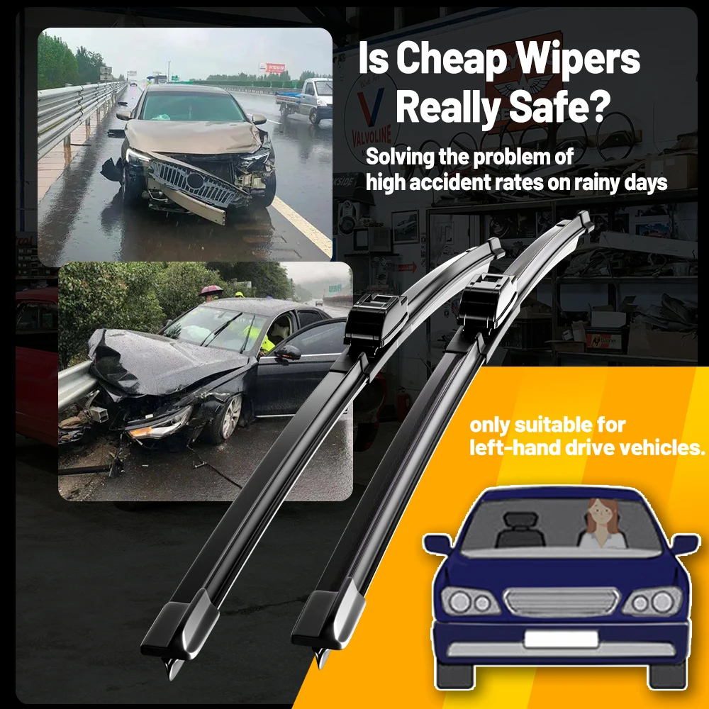 Щетки стеклоочистителя передние для KIA Sportage JE / KM 2005-2010 24 + 16 дюймов