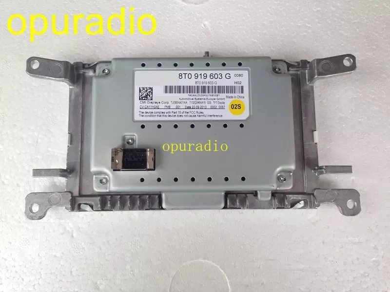 

NEW2023 8T0919603G 8T0919603F 8T0919603E A For Audi A4 B8 A5 Q5 2010 12 2015 MMI Multi Media Display Unit 6.5" LCD Screen G