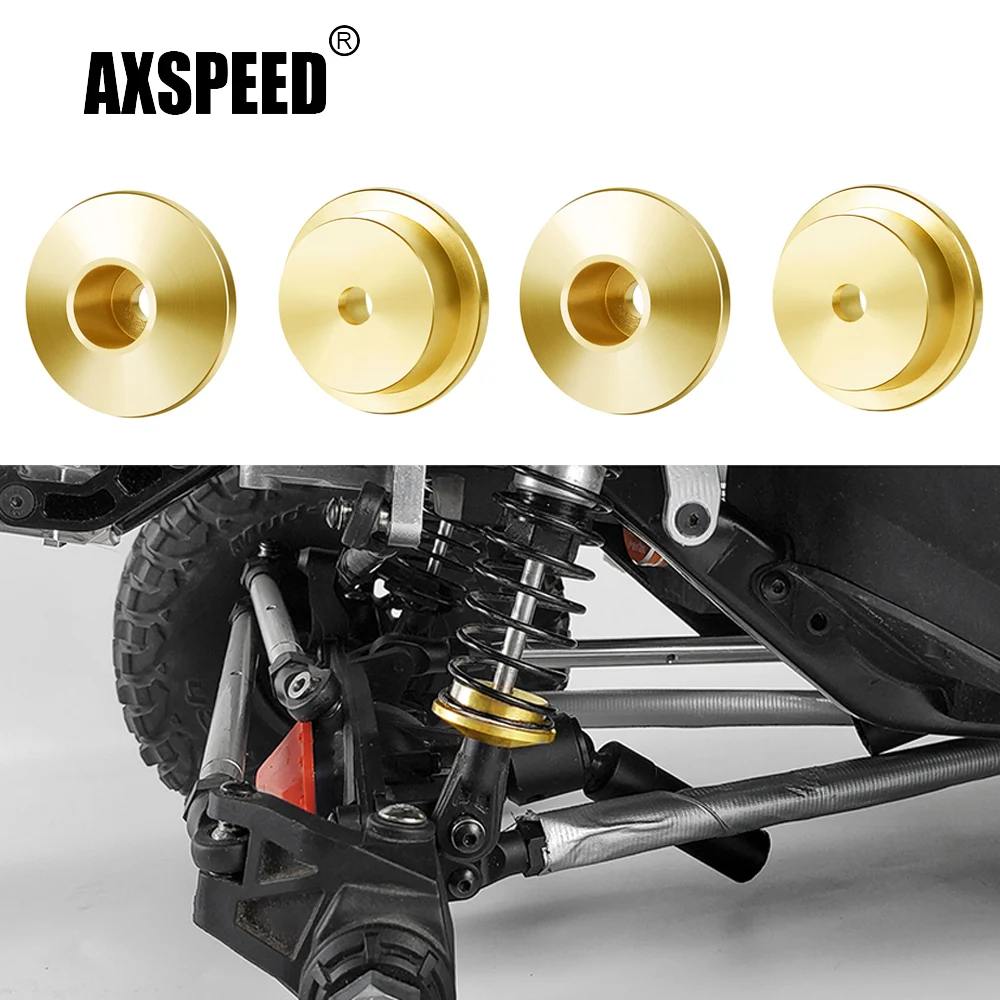 AXSPEED латунные пружинные фиксаторы противовесы чашки для осевого SCX6 AXI05000 Jeep JLU