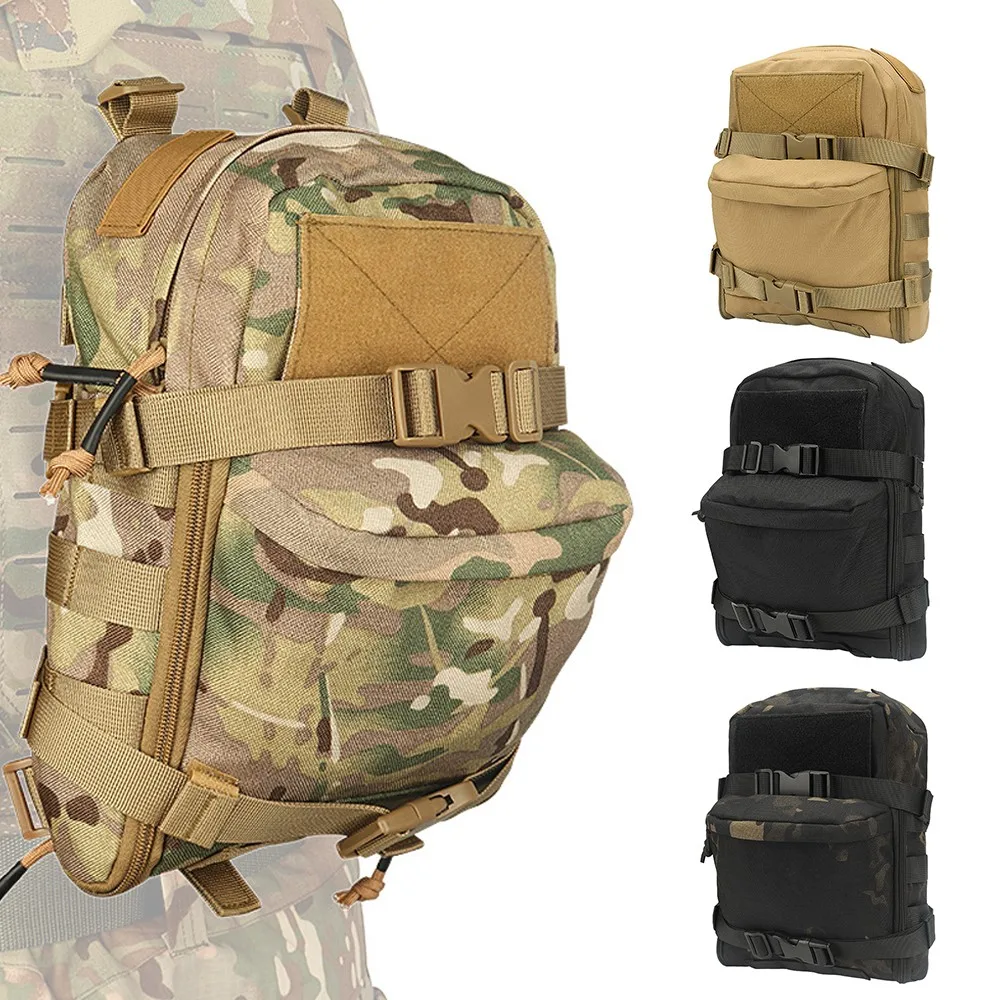 

1000D Tactical Vest Accessories Lightweight Waterproof Water Bag Molle Backpack Millitary Edc Pouch Airsoft Gun Hunting Vest