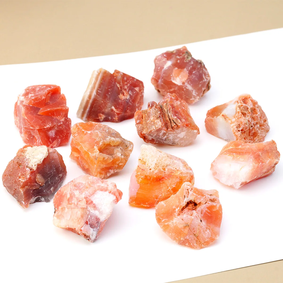 

Необработанный кристаллы сердолика Runyangshi