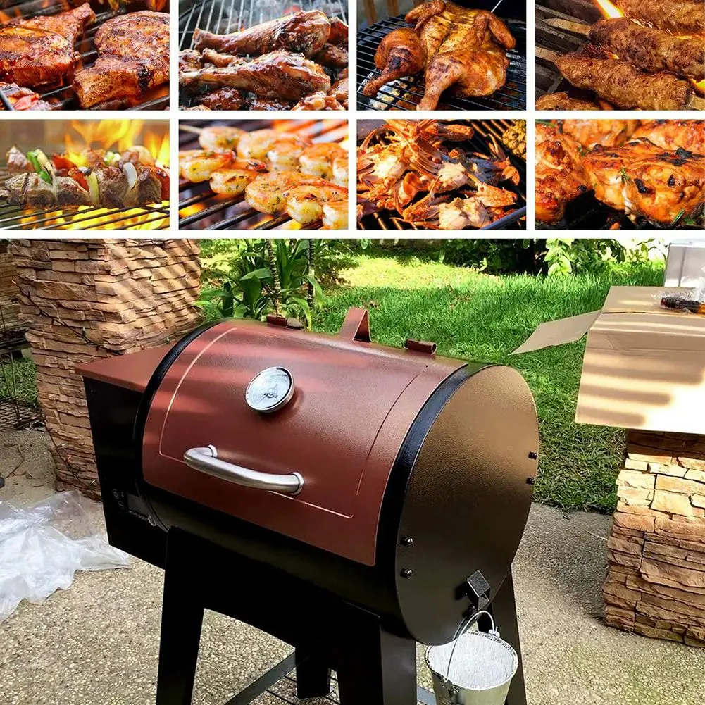 12 шт./упаковка одноразовые подкладки для ковша барбекю