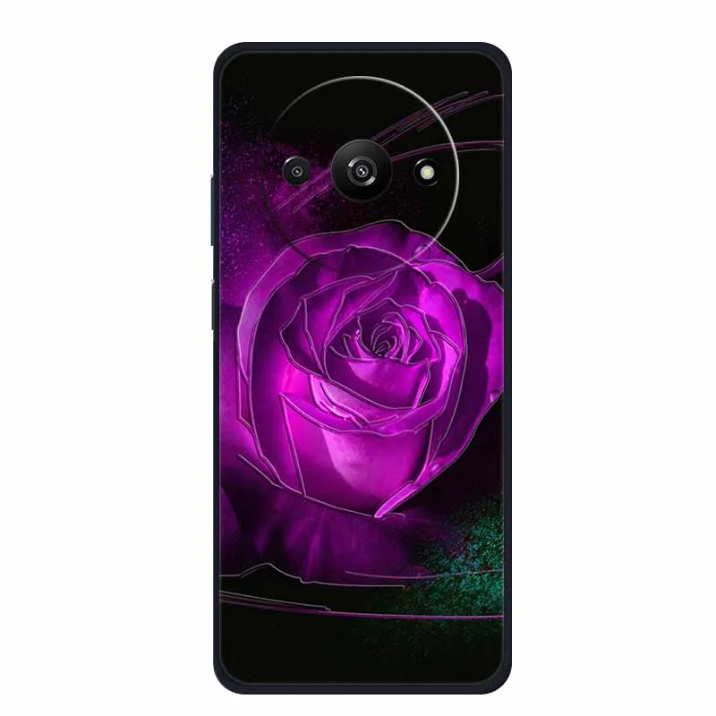 Чехол с 3D тиснением для Xiaomi Redmi A3x чехол телефона цветами противоударный