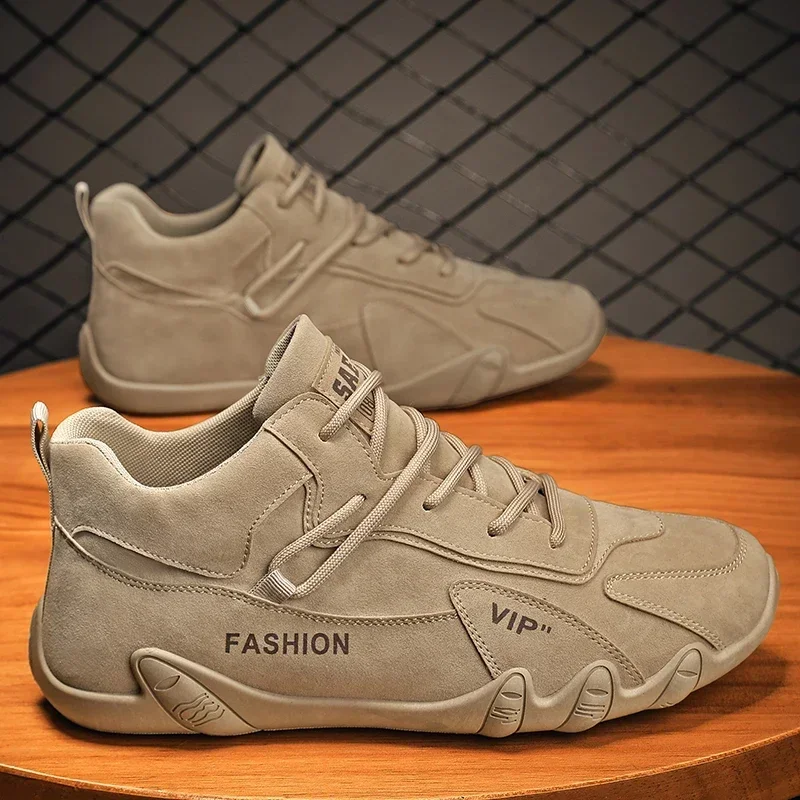 Водонепроницаемые кожаные ботильоны для мужчин водонепроницаемые кроссовки