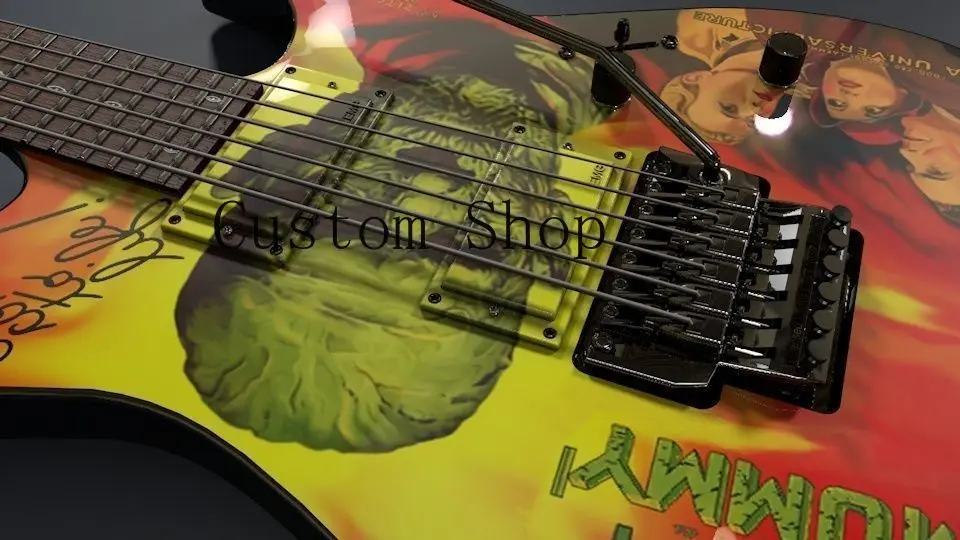 Custom kirk Hammett LTD KH-3 Karloff электрическая гитара для мамы выполненная по