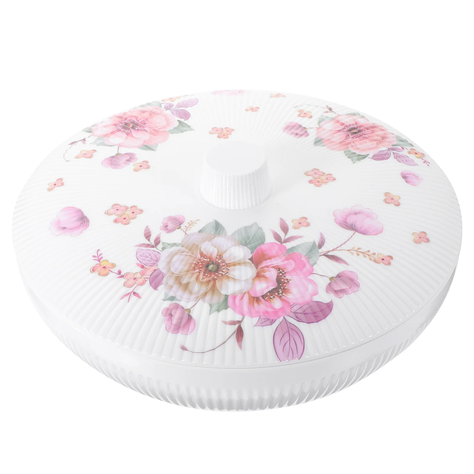 

Fruit Platter Serving Trays Parties Divided Lid Food Compartment Plates Christmas Candy Containers Cover