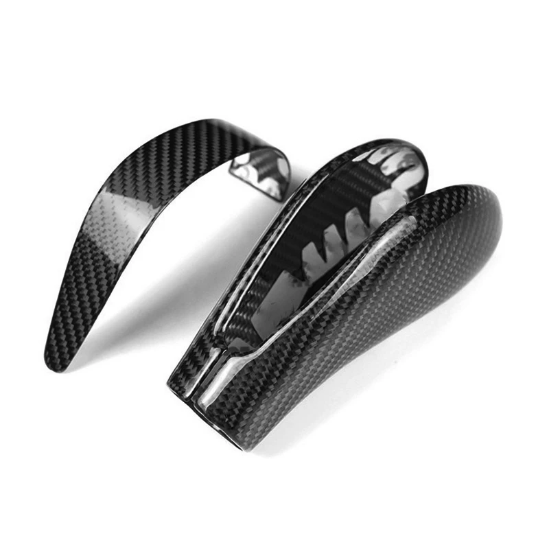 

Крышка ручки переключения передач из углеродного волокна, отделка центральной консоли автомобиля, интерьер для Porsche Cayenne 2004-2009, наклейка