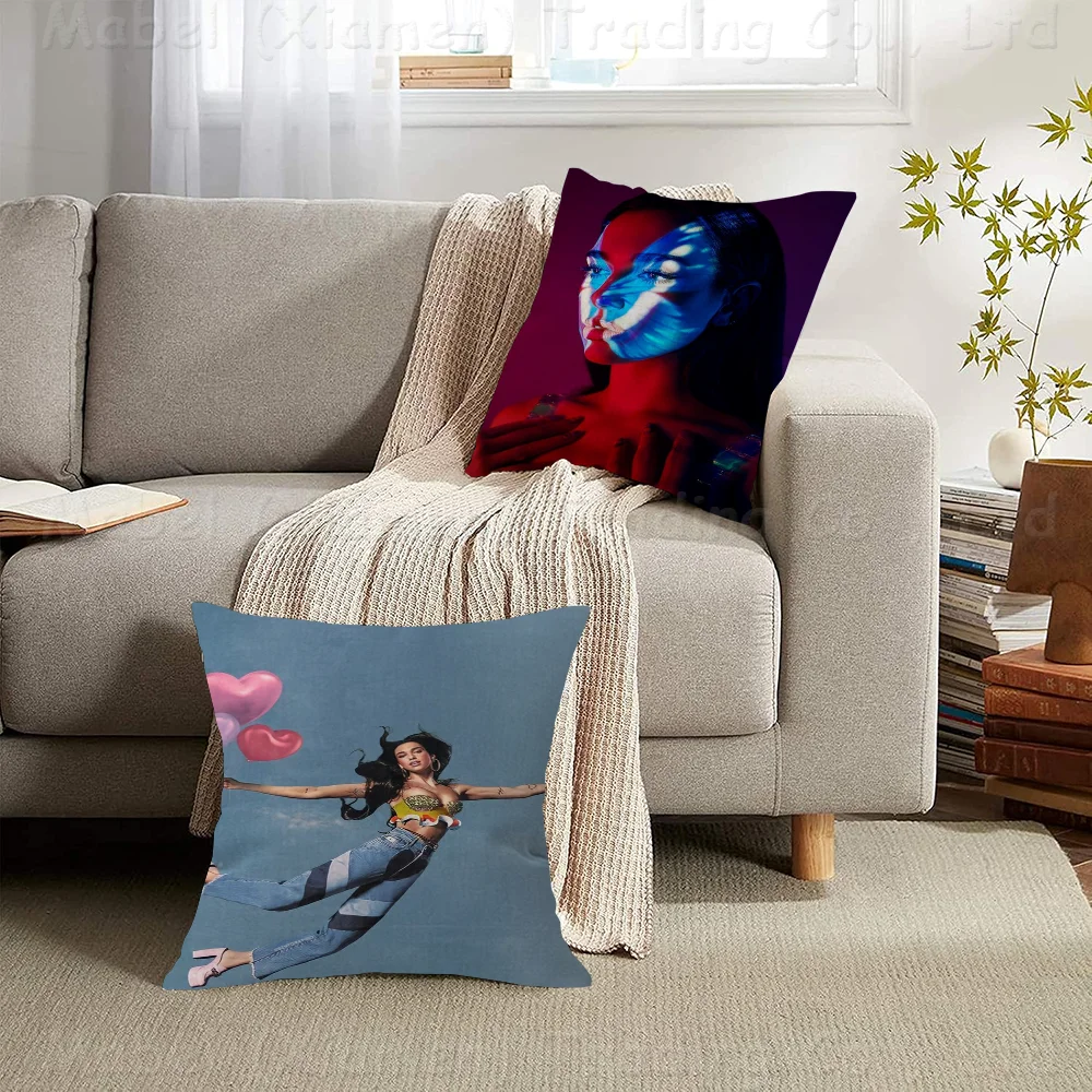 Певица D-Dua L-Lipas крутая наволочка Toon подарок чехол для подушки спальня домашний