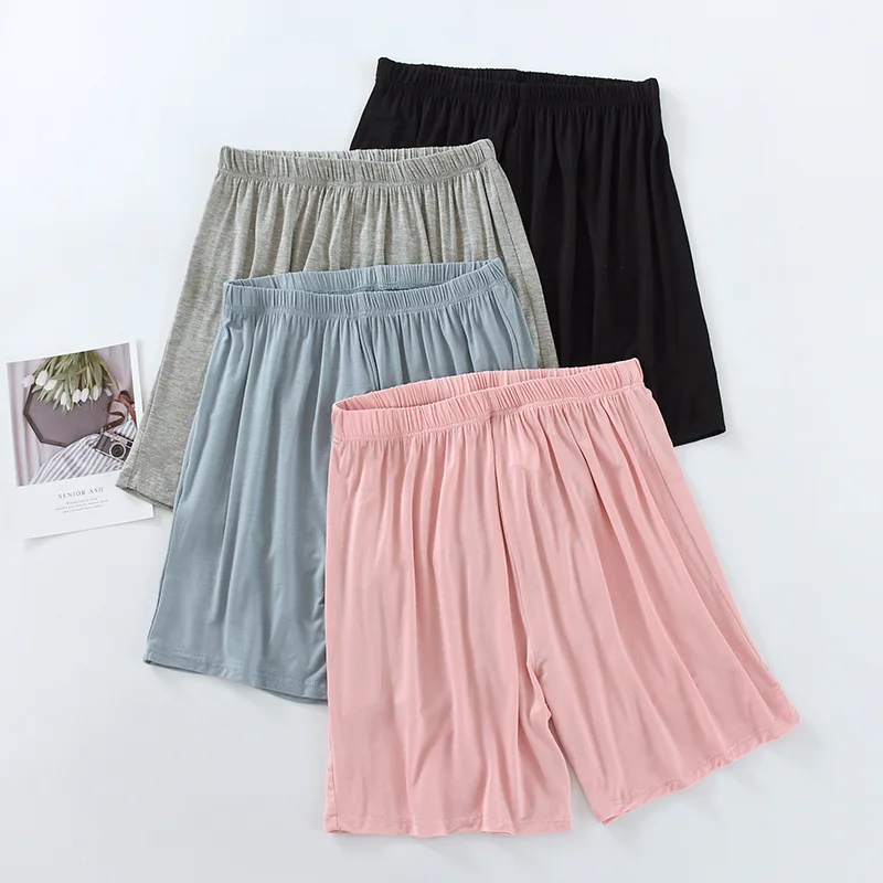 

Пижама летние шорты для женщин из модала тонкие летние шорты Домашняя одежда штаны стрейч пикантная одежда для сна домашние штаны