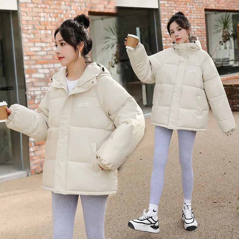 Parkas Women New down Cotton Jacket Women's Loose Short Wadded Jacket Thick Coat Winter Coat Women