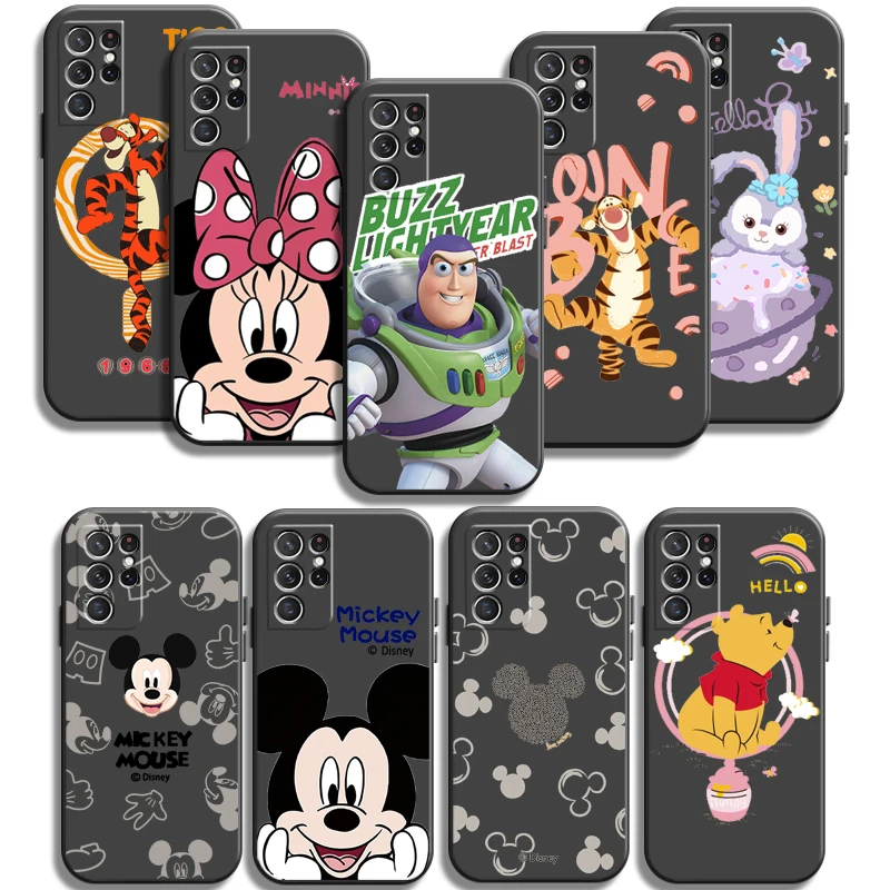 

Disney Mickey Phone Cases For Samsung Galaxy S20 FE S20 Lite S8 Plus S9 Plus S10 S10E S10 Lite M11 M12 Cases Funda Coque