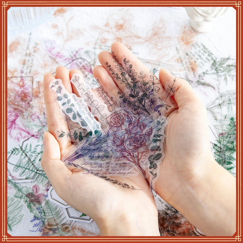 

100Pcs Personal Name Stickers Waterproof Cute Custom children stickers For Daycare Scrapbook School Scrapbooking stickers