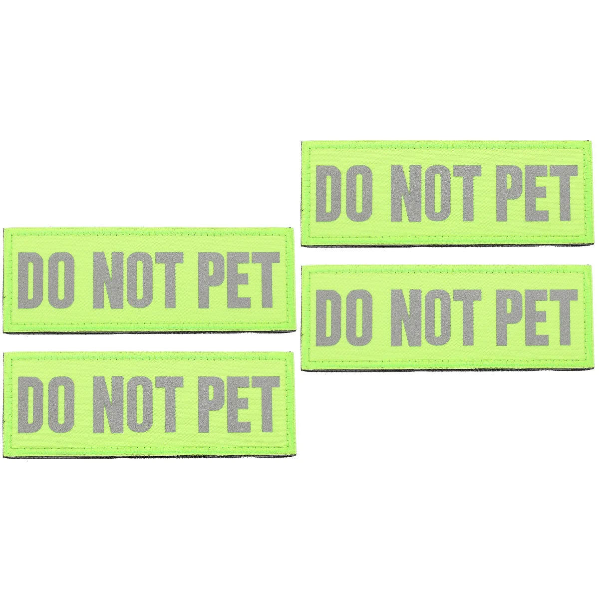 

Dog Patchservice Harness Vest Pet Sticker Animal Puppy Not Do Decal Clothes Stickers Clothing Label Collar Training Supplies