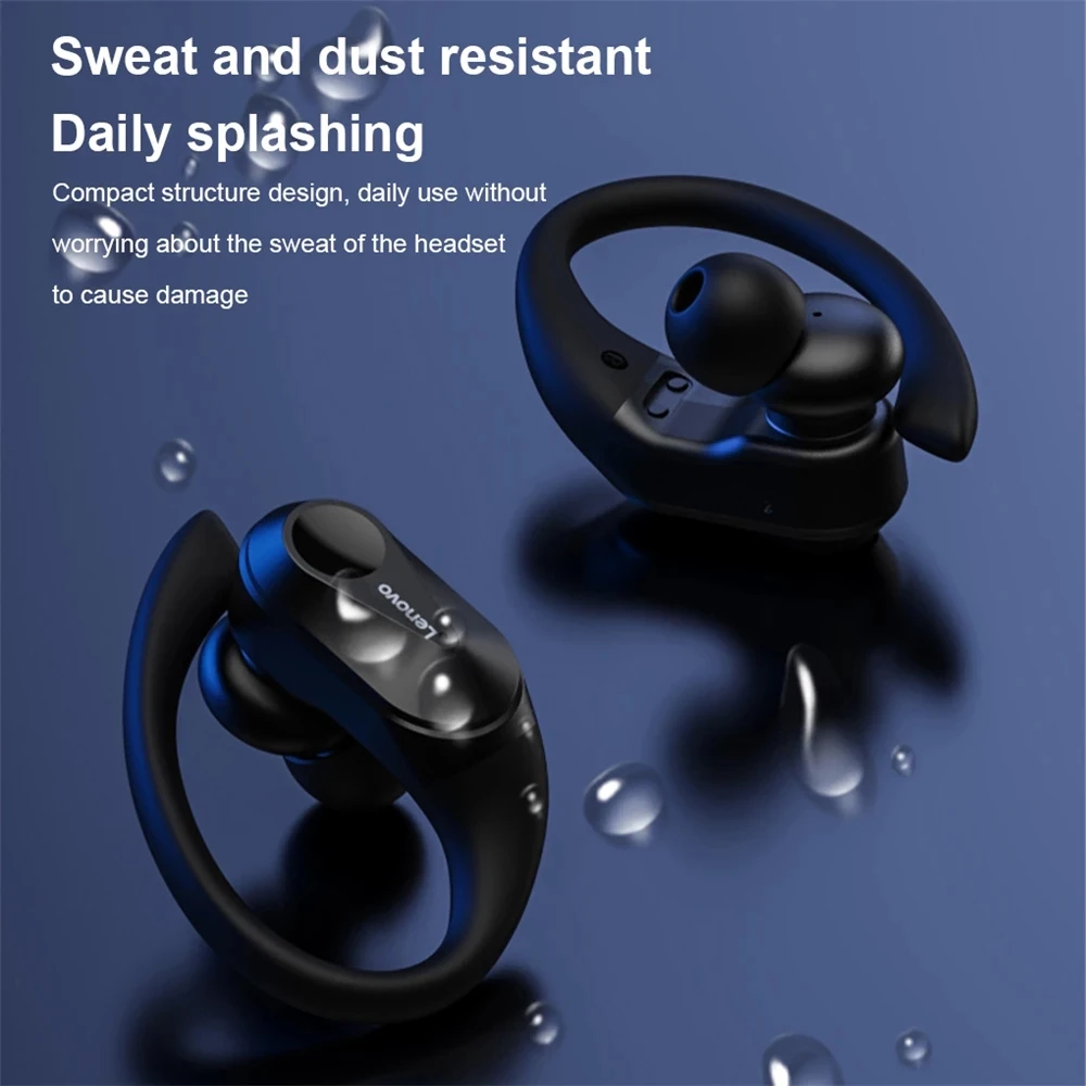 TWS-наушники Lenovo LP75 с поддержкой Bluetooth 5 3 и светодиодным цифровым дисплеем - купить